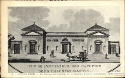CPA Ancien Paris Le Couvent Des Capucins De La Chaussee D'Antin Actuellement Lycee Condorcet