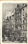 VINTAGE POSTCARD Old Paris Old women Houses Of the Street Denis Saint about 1835