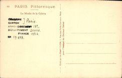CPA Paris Le Moulin de la Galette Montmartre