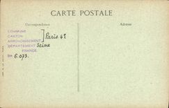 CPA Paris D'Autrefois Rue Des Archives Ancienne rue de l'homme arme Beau portail 18eme