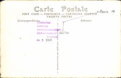 POSTAL París vieja de la VENDIMIA el intercambio de maíz hacia Bours 1820 del comercio