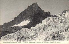 CPA Chamoix Glacier de Talefre et Aiguille du moine