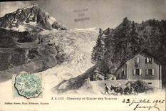 CPA Chamonix et le glacier des Bossons 