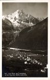 CPA Chamonix Les Praz De et les Aiguilles Verte et du Dru
