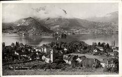 CPA Lac D'Annecy Talloires Duingt Massif des Beauges