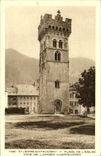 VINTAGE POSTCARD St Jeoire In Faucigny Places Church Tower of the old strong castle