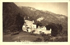 VINTAGE POSTCARD St Jeoire the Castle Of Flechere