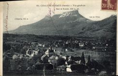 CPA Challes Les Eaux Vue generale 