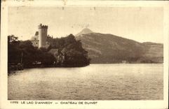 POSTAL de la VENDIMIA la Annecy Lake Castle De Duingt