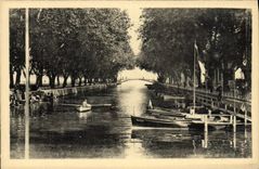 CPA Annecy Canal du Vasse