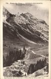 CPA Annecy Chamonix Descente des Aravis Les lacets sur la Giettaz et rocs de la tete