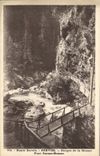 CPA Servoz Gorges de la Diosaz pont Berme Rousse