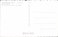 CPM L'Alpe d'Huez Massif de l'Oisans