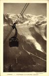 CPA Annecy Teleferique Du Plan Praz Brevent