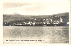 VINTAGE POSTCARD Evian les Bains View Taken Lake Leman