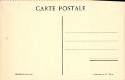 VINTAGE POSTCARD Surroundings of Combloux Megeve