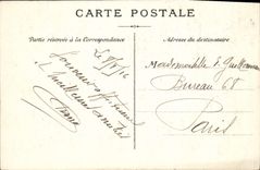 VINTAGE POSTCARD Evian Les Bains Table of Besnard to the Cachat Refreshment bar