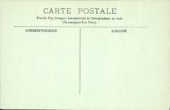 POSTAL Grenoble de la VENDIMIA el jardín del hotel de Lille