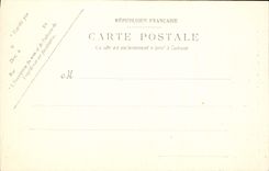 VINTAGE POSTCARD Road of Saint Paincrasse and the tooth of Crolles