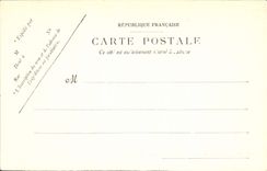 POSTAL Grenoble de la VENDIMIA el lugar Victor Hugo