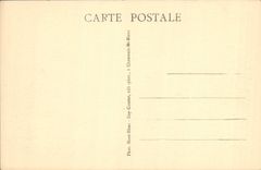 POSTAL Chamonix Mont Blanc de la VENDIMIA visto de Brevent