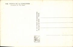 MODERN CARD Paris Carries Harmony Eiffel Tower