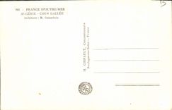 CPA Paris Exposition internationale 1937 Algerie Cour dallee