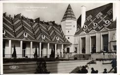 CPA Paris Exposition internationale 1937 Pavillon de Bourgogne Franche Comte 