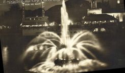 CPA Paris Exposition des Arts Decoratifs Vue de Nuit