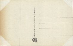 Feria de París de la POSTAL de la VENDIMIA de los artes decorativos vistos de la torre de la noche de Borgoña