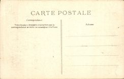 VINTAGE POSTCARD Paris the Bear pit Invaded By Water Raw of the Seine