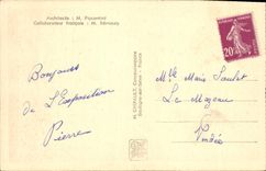 VINTAGE POSTCARD Paris Expositoon International 1937 House of Italy