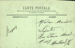 VINTAGE POSTCARD Paris Fair Colonial 1907 Arab School Children