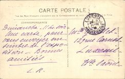 CPA Paris Exposition Coloniale Pavillon des forets de l'Algerie 