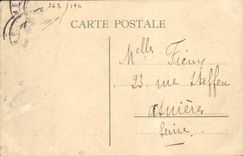 VINTAGE POSTCARD Paris Zoological gardens Indian Caravan Elephant