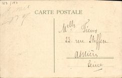 VINTAGE POSTCARD Paris Zoological gardens Indian Caravan Elephant Elephants