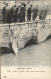 CPA Paris Crue de la Seine Jardin des plantes L'ours blanc conte ses peines 