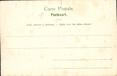 VINTAGE POSTCARD Paris Bois de Boulogne Road of the round not has Bagatelle One day of races has Longchamp Hippisme Cheval