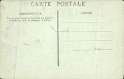 POSTAL París de la VENDIMIA que las alcantarillas visitan en el tren de la TAPA del carro de la extremidad