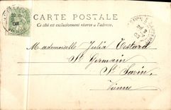 CPA Chatellerault Square Gambetta et Chateau d'eau