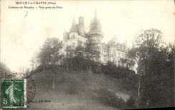 CPA Mouchy Chatel Chateau de Mouchy Vue Prise du Parc