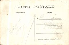 CPA Chateau de Chantilly Facade Ouest