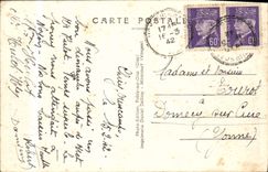 CPA Noyon L'Hotel de Ville Automobile