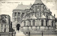 VINTAGE POSTCARD Boundary-line the Apse of the Cathedral