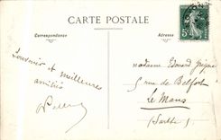 VINTAGE POSTCARD Boundary-line the Apse of the Cathedral