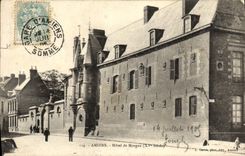VINTAGE POSTCARD Amiens Hotel of Morgan