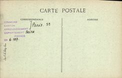 CPA Rue Geoffroy Saint Hilaire Ancien Cabaret a l'enseigne de la Biche 