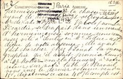 CPA Ancien Paris La Barriere de l'Etoile a la fin da Consulat