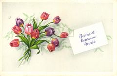 CPA Fantaisie Fleurs 