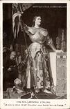 VINTAGE POSTCARD Fantasy Jeanne d' Arc Liberator of Orleans Beatification 1909